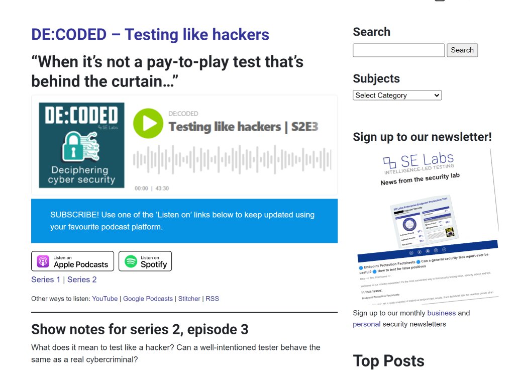 DE:CODED cyber security podcast