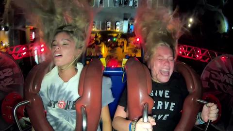 take the two minutes to watch me & @abbycragin on the slingshot #slingshot