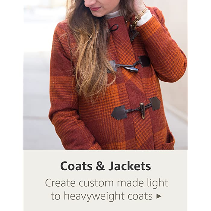 Coats & Jackets. Create custom made light to heavyweight coats.