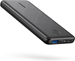 Anker Portable Charger, 313 Power Bank (PowerCore Slim 10K) 10000mAh Battery Pack with PowerIQ Charging Technology and...