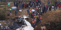 Image: Nepal Plane Crash responders