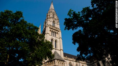 PITTSBURGH, PA - AUGUST 15:  St Paul Cathedral, the mother church of the Pittsburgh Diocese on August 15, 2018 in Pittsburgh, Pennsylvania.  The Pittsburgh Diocese was rocked by revelations of abuse by priests the day before on August 14, 2018.(Photo by Jeff Swensen/Getty Images)