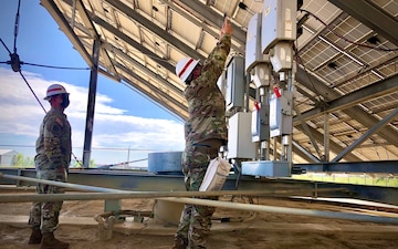 249th Engineer Battalion-Prime Power conducts power assessments on Navajo Nation