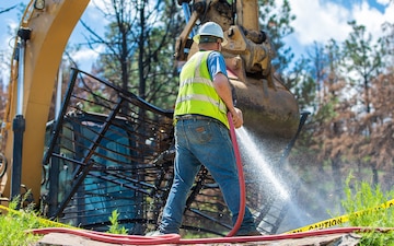 USACE begins removal of post-wildfire debris in New Mexico