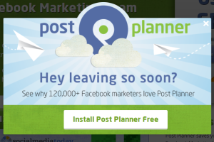 PostPlanner Download Popup