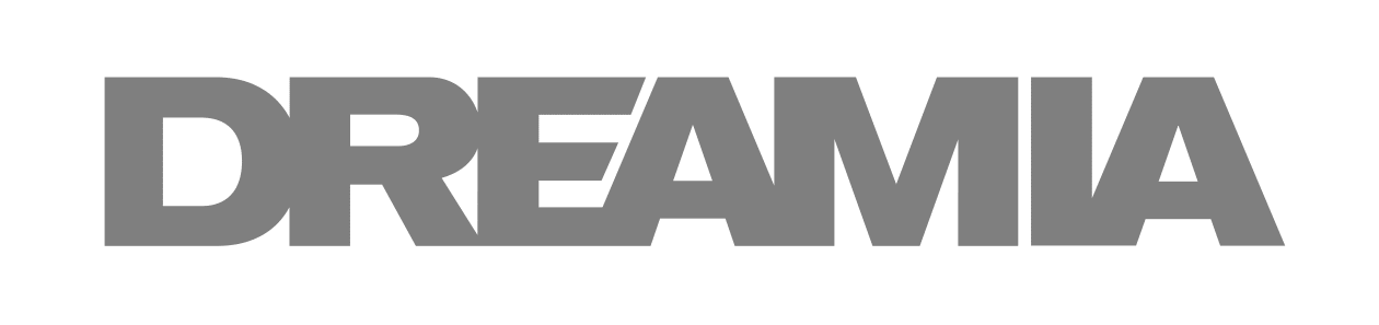 Dreamia logo in grey