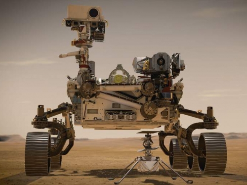 Mars Rover illustration