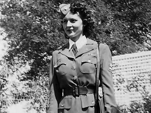 Betty White in Uniform 