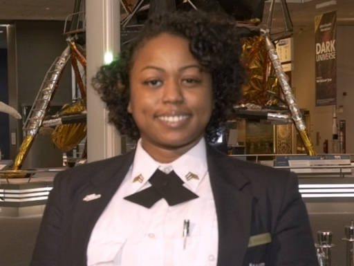 Guard at the National Air and Space Museum