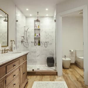 Bathroom in a modern house