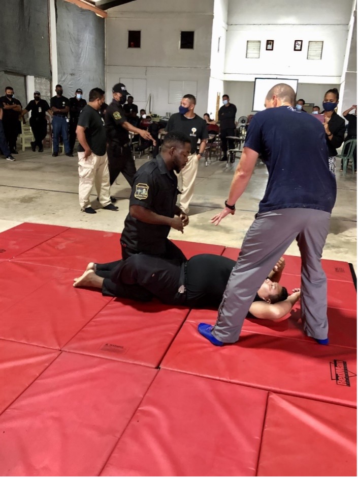 Belize Central Prison self-defense training