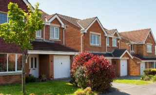 A red brick house