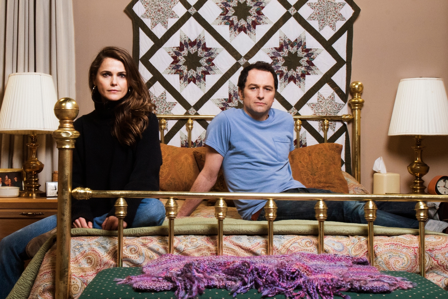 The Americans actors Matthew Rhys and Keri Russell