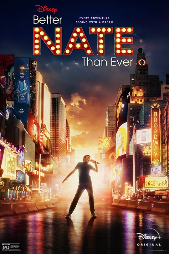 Every adventure begins with a dream | Disney | Better Nate Than Ever | Disney+ Original | movie poster