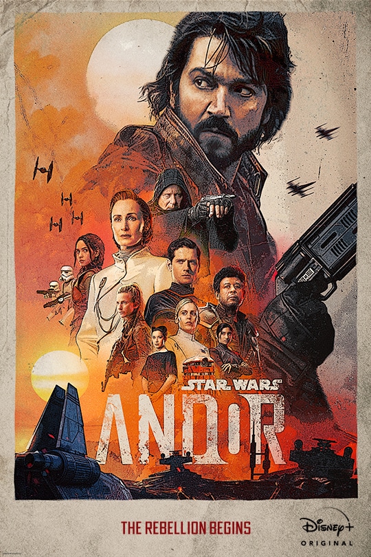 Star Wars: Andor | The Rebellion begins | Disney+ Original | movie poster