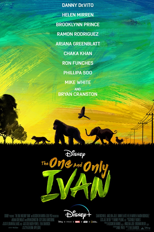 The One and Only Ivan | Disney+ | poster image