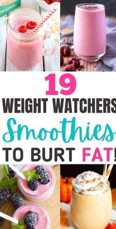 Weight watchers smoothies