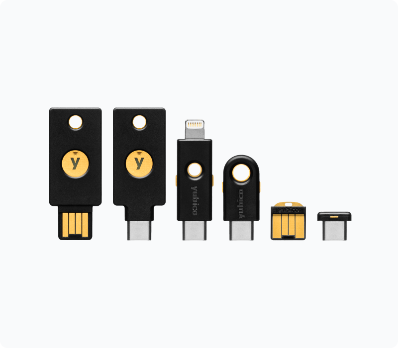 YubiKey 5 family