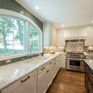 Green kitchen remodel