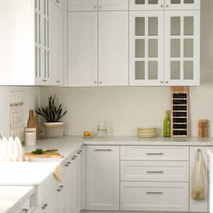 A big bright white kitchen