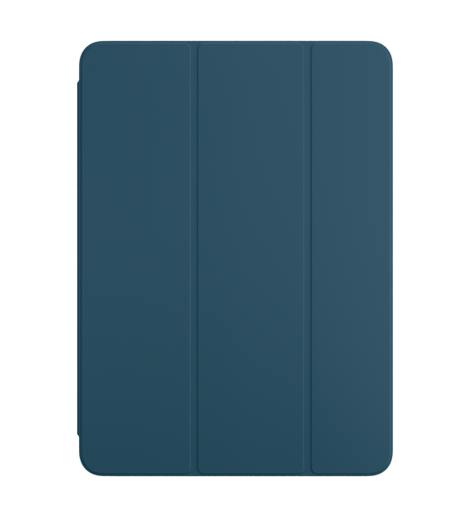 Front view of Marine Blue Smart Folio for iPad Pro.