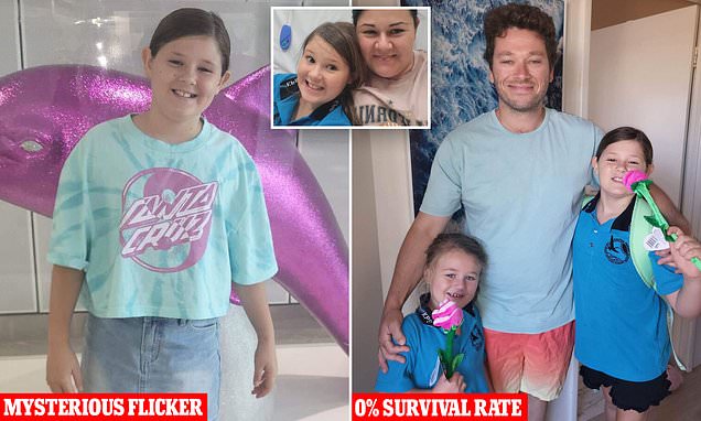 Glioma: Girl's eyes appeared to 'flicker' when she was telling a story only sign of cancer