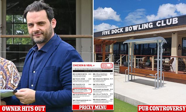 Five Dock Bowling Club Skinny Tony's owner says menu prices due to lack of pokies in