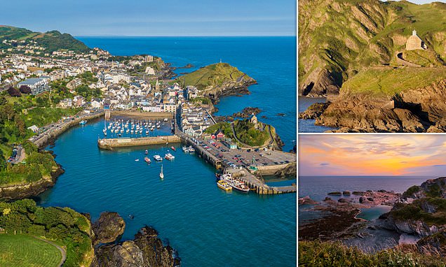 Discovering that Devon's Ilfracombe offers old-fashioned charm in a stunning cliffside