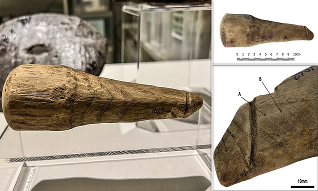 6.3in-long wooden object found at Roman Vindolanda may have been used as a SEX TOY 2,000