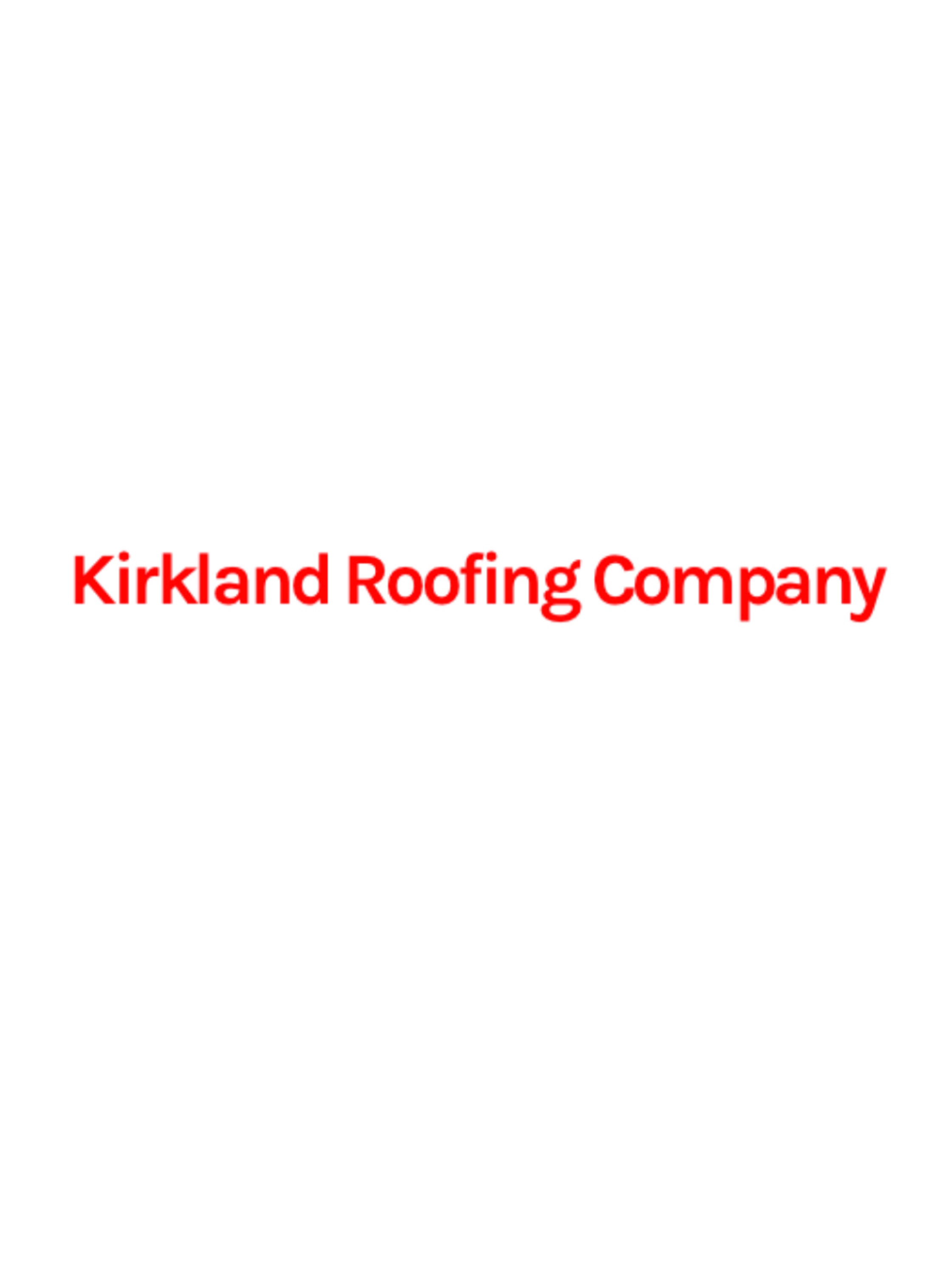 Kirkland Roofing Company LLC Logo