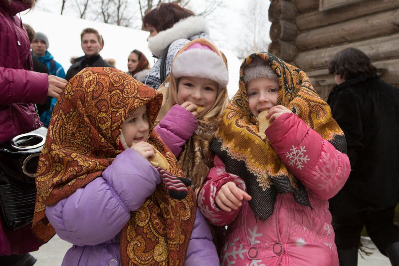 Празднование Масленицы в Нижнем Новгороде