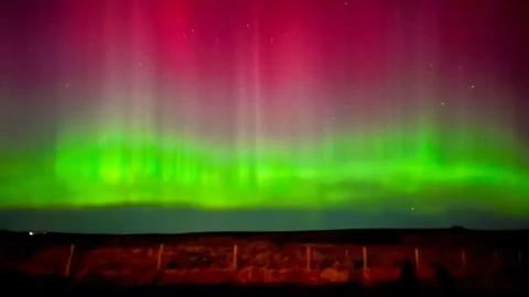 This was the scene on Islay, in the Inner Hebrides