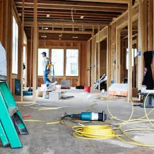 Residential home under construction