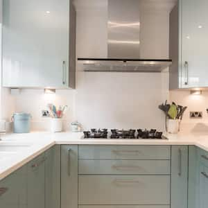  A general interior view of a modern kitchen