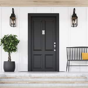 Black front door