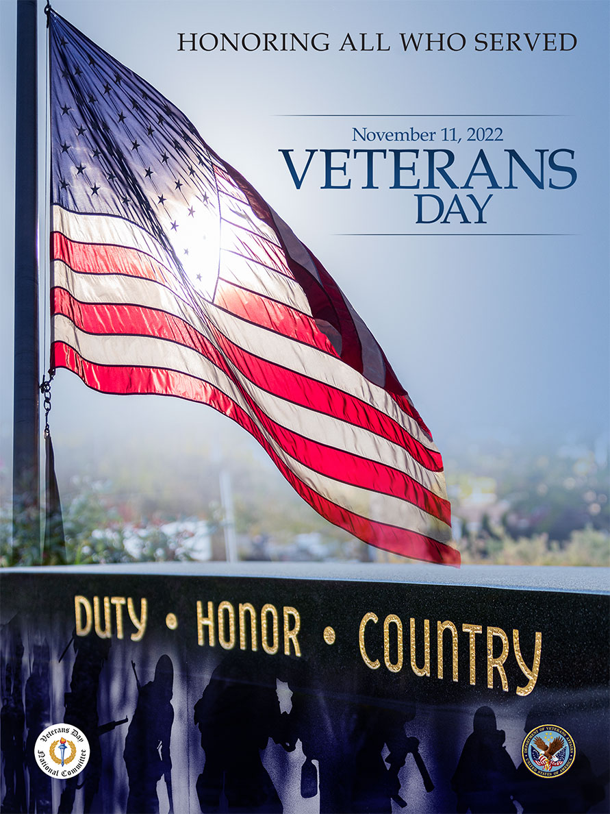 veterans day 2022 poster