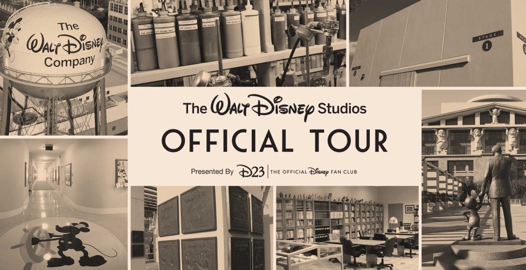 The Official Walt Disney Studios Tour –  Presented by D23