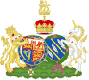 Combined Coat of Arms of Harry and Meghan, the Duke and Duchess of Sussex.svg