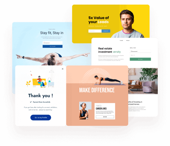 Create Opt-In, Sales, Webinar & Thank You Pages