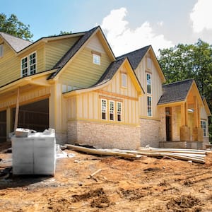 Residential home under construction