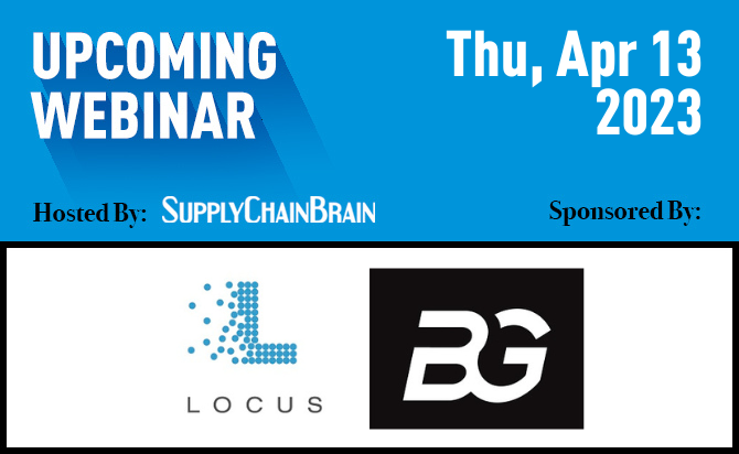 Upcoming webinar locus bg