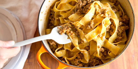 Lightened-Up Bolognese Sauce