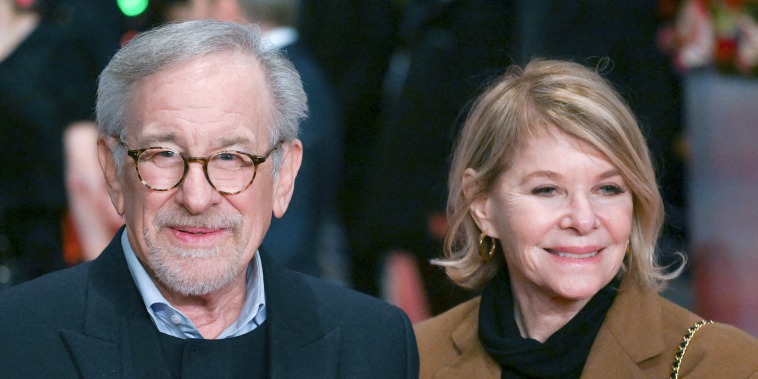 Steven Spielberg and Kate Capshaw