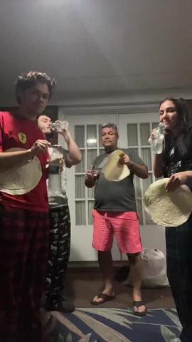Tortilla Challenge 🌮 #family #funny #competition #foryou #foryoupage #fyp