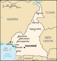 Description de l'image Carte cameroun francais.gif.