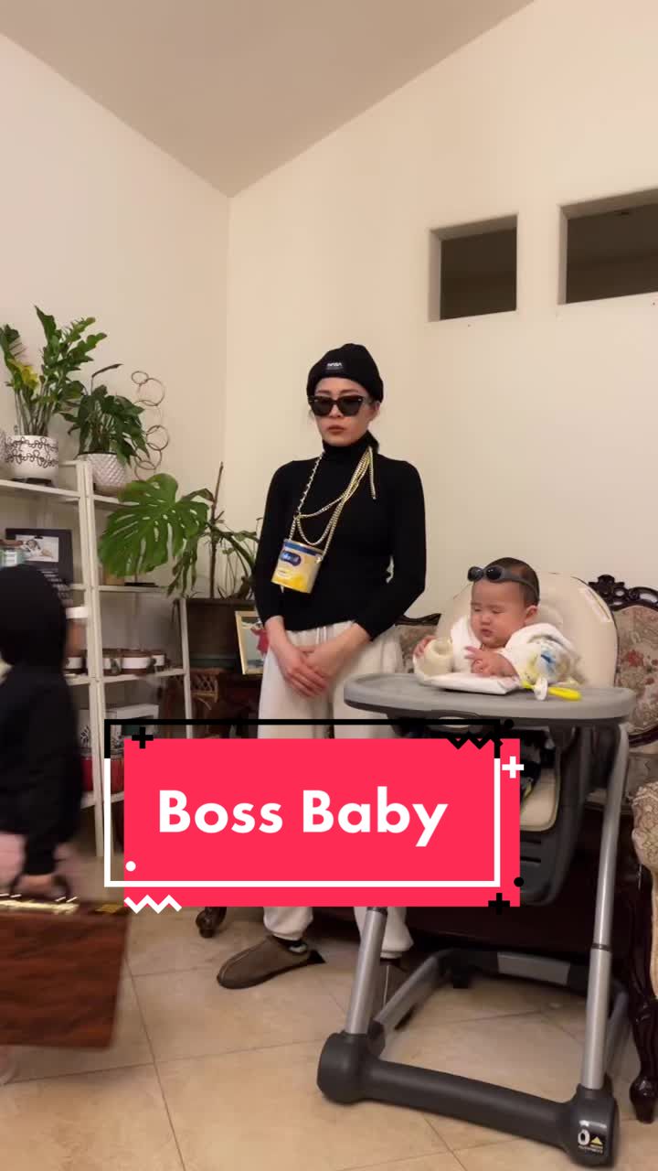 Sorry for the wait y’all. Our boss has to deal with a lot of partners this week #tiktokbaby #babytok #bossbaby #elfitup #ArbysDiabloDare #CloseYourRings #hopontrend✌️ #babytok2022 #fyp #foryou #momtok #familycomedy