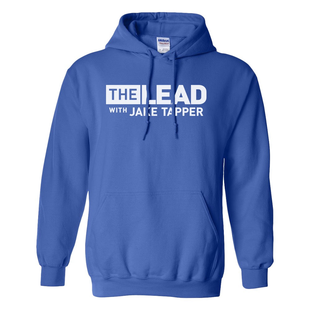 The Lead with Jake Tapper Logo Fleece Hooded Sweatshirt-0