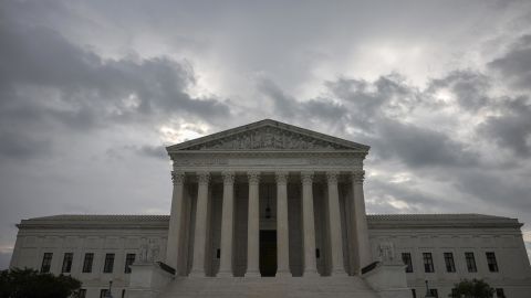 The U.S. Supreme Court is shown on June 22, 2021 in Washington, DC.