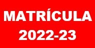 Matrícula 2022-23