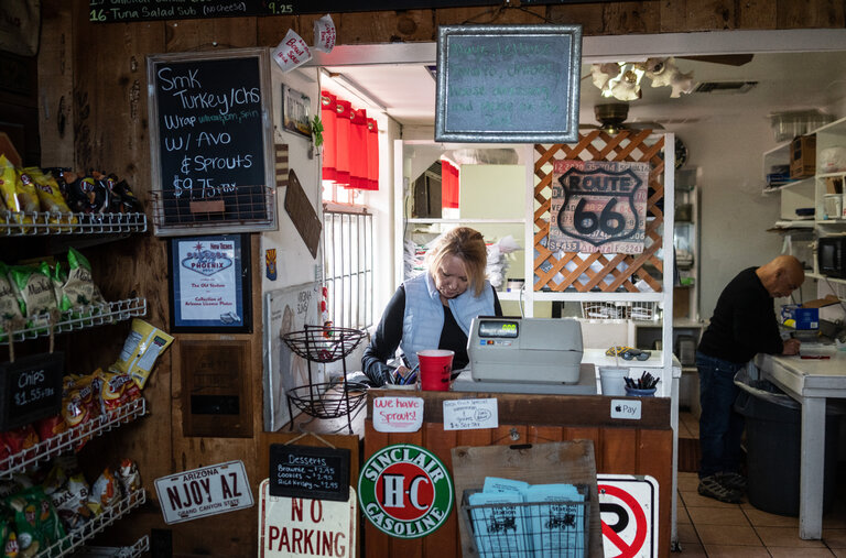 Debbie and Joe Faillace, top, have run Old Station Subs in Phoenix since 1986.